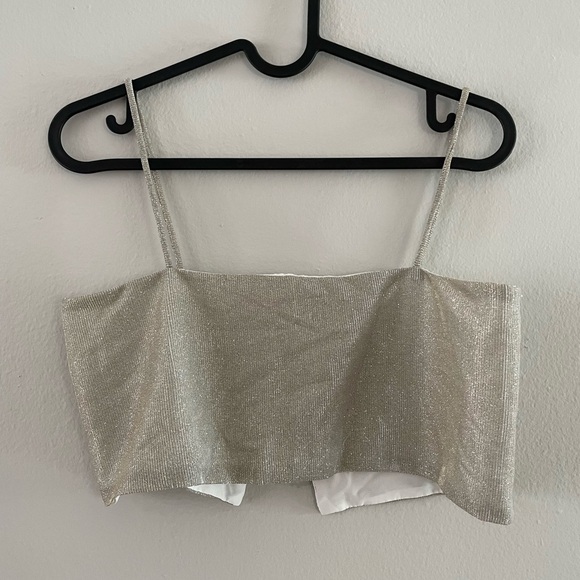 SEQUIN CROP TOP party - Picture 2 of 4